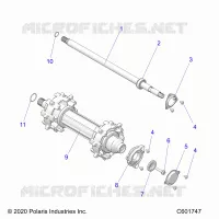 DRIVE TRAIN, JACKSHAFT AND ARBRE DE TRANSMISSION