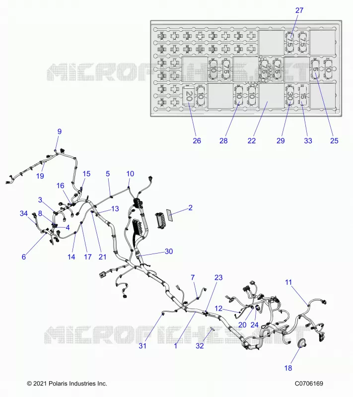 ELECTRICITE, WIRE HARNESS