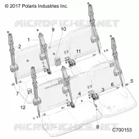 SIEGE BELT MOUNTING