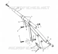 BRAS DE SUSPENSION AVANT XLT 0966756 (4933823382B012)