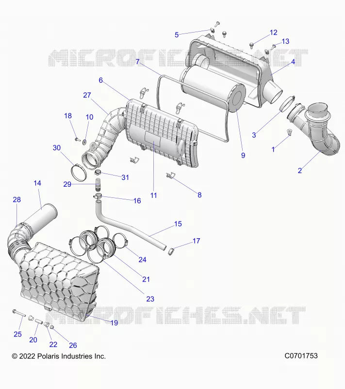 ENGINE, PRISE D'AIR SYSTEM