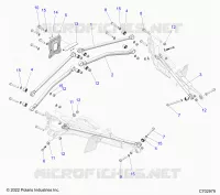 SUSPENSION ARRIERE TRAILING ARMS MOUNTING, PREMIUM