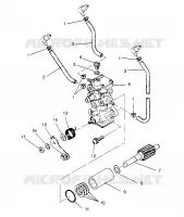 POMPE A HUILE XLT RMK 0960956, XLT SKS 0960556  and EUROPEAN XLT SKS E960556 (4931813181C014)