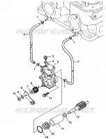 POMPE A HUILE 500 INDY 0982764(A)(B) and EUROPEAN 500 INDY E982764A (4942104210C013)