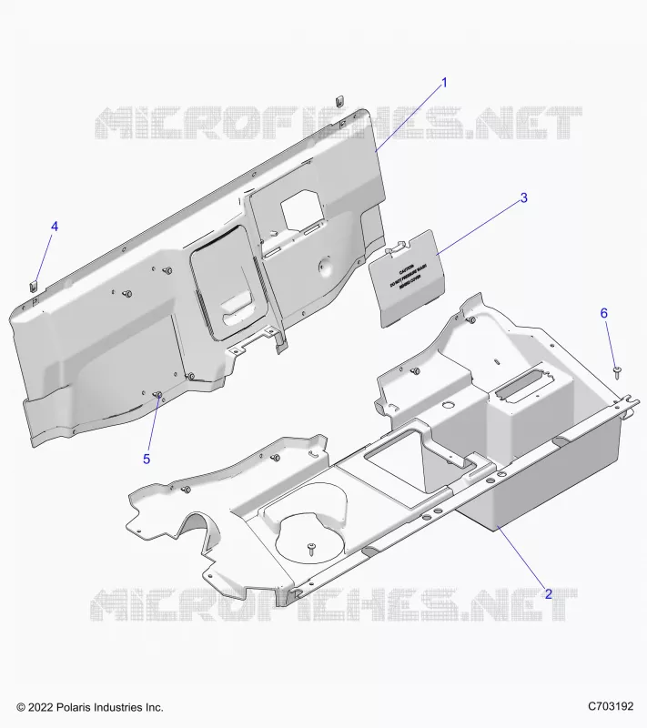 CARROSSERIE ARRIERE CLOSEOFF