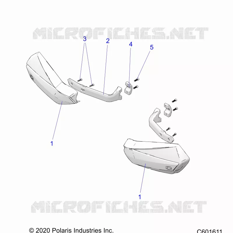 STEERING, HAND GUARDS