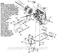 SUPPORT MOTEUR 500 EFI SKS 0962574, 500 EFI RMK 0962974, and EUROPEAN 500 (4931983198C003)