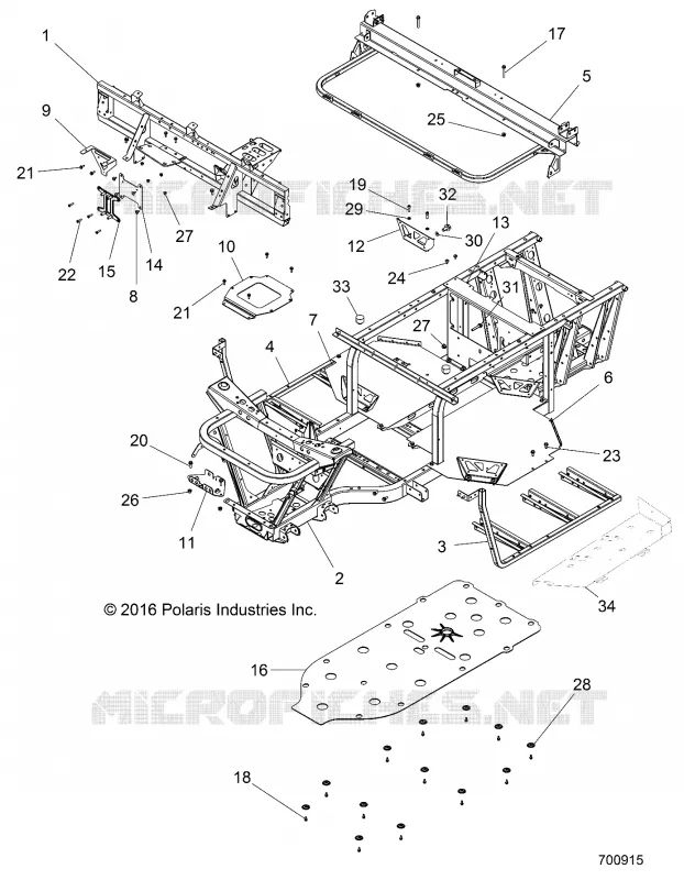 CHASSIS, CADRE