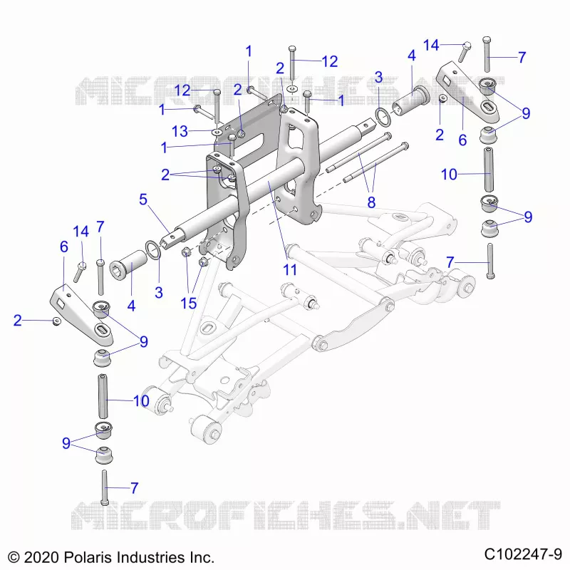 SUSPENSION, BARRE DE TORSION