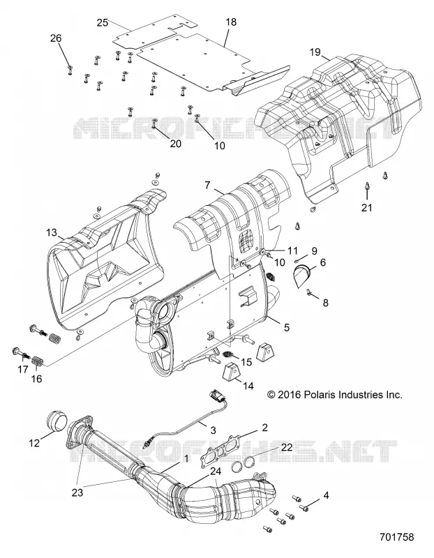 ENGINE, ECHAPPEMENT