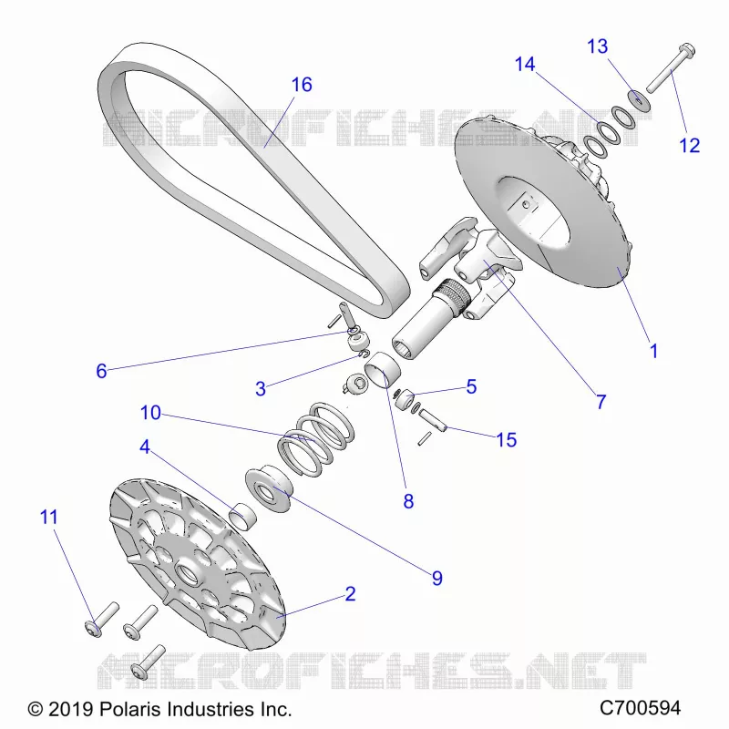 SYSTÃˆME DE TRANSMISSION, CLUTCH, SECONDARY