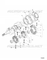 MOTEUR, MAIN BEARING CASE