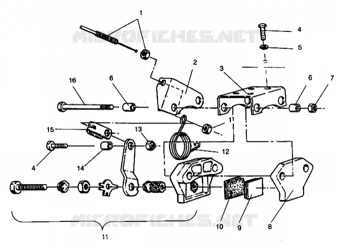 FREIN WIDETRAK GT 0942061 (49261126110016)