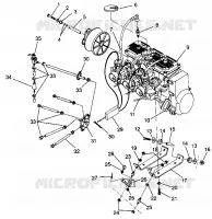 SUPPORT MOTEUR XLT 0940767, XLT SP 0940667   XLT SKS 0940567 (4925022502027A)