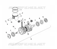 PISTON ET VILEBREQUIN