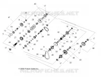 SYSTÈME DE TRANSMISSION, PONT PRINCIPAL INTERNALS