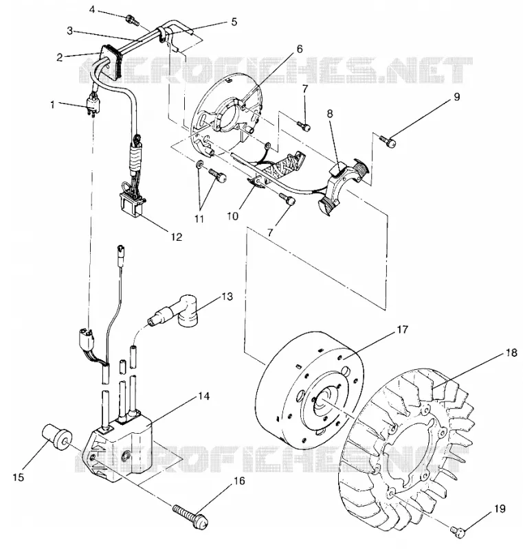 STATOR SUPER SPORT 0960743 (4932183218C010)