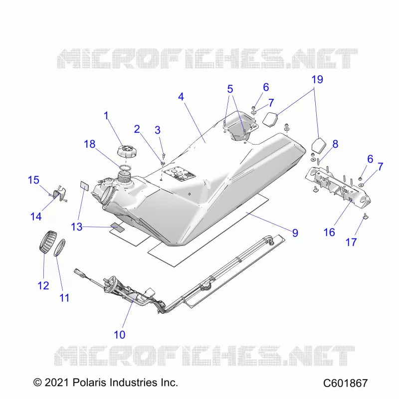 SYSTÃˆME D'ALIMENTATION, FUEL TANK ASM.
