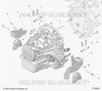 SYSTÃˆME DE TRANSMISSION, TRANSMISSION MOUNTING