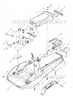 CHASSIS AND SIEGE STAR AND SPRINT E/S (4915431543001A)