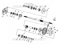 ARBRE DE TRANSMISSION INTERMEDIAIRE