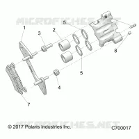 FREIN AVANT CALIPER