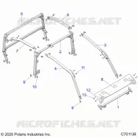 CHASSIS, CAB CADRE