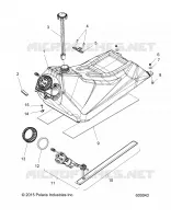 SYSTÃˆME D'ALIMENTATION, FUEL TANK ASM.