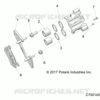 FREIN ARRIERE CALIPER