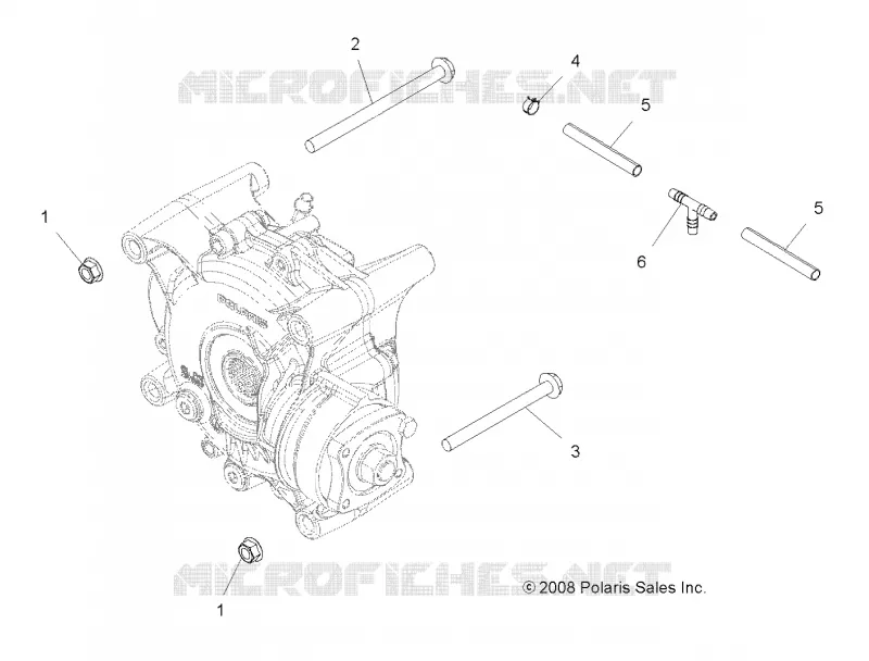 DRIVE TRAIN, SUPPORT PONT, REAR