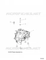 DRIVE TRAIN, FRONT SUPPORT PONT
