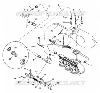 SYSTÈME DE REFROIDISSEMENT SL 750 / B934070 (4924752475018A)