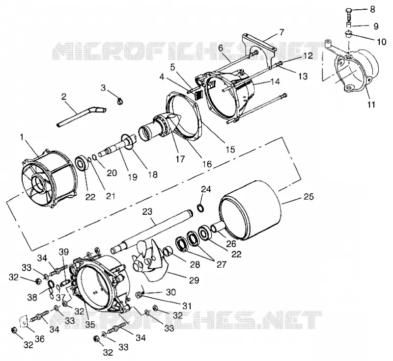 PROPULSION SL 900 B964291 AND INTL. SL 900 I964291 (4935583558B003)