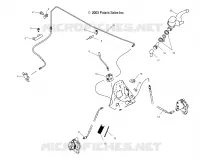 INSTRUMENTS-MAITRE CYLINDRE/FRONT FREIN LINE