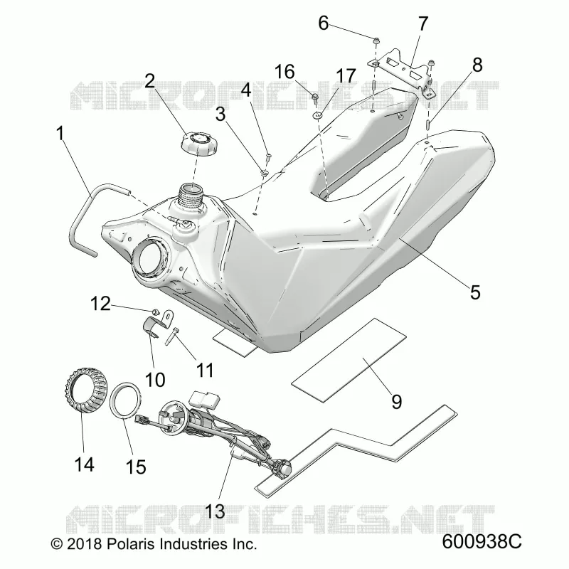 SYSTÃˆME D'ALIMENTATION, FUEL TANK ASM.