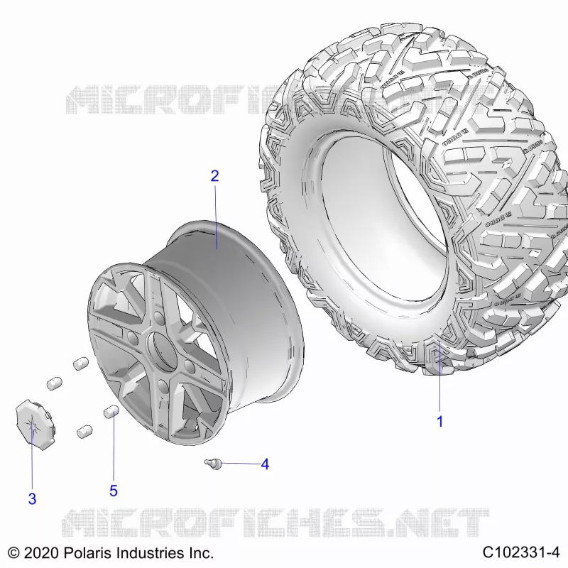 ROUES, REAR