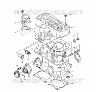 PISTON ET VILEBREQUIN  WIDETRAK (4921302130037A)