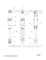 SUSPENSION, AMORTISSEUR, IFS
