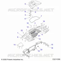 CARROSSERIE ARRIERE RACK