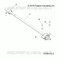 SYSTEME DE TRANSMISSION, REAR PROP SHAFT