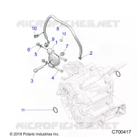 SYSTÃˆME DE TRANSMISSION, MAIN GEARCASE MOUNTING