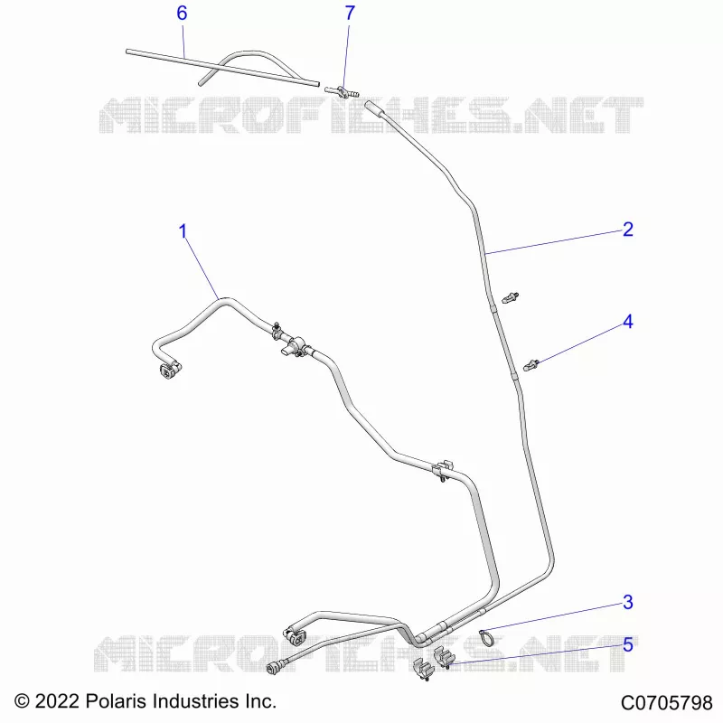 SYSTÃˆME D'ALIMENTATIONS, FUEL LINES, STD.