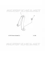 CHASSIS, CARBURANT TANK SUPPORT BRACKET