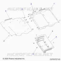 PLANCHER PANELS, UNDERSEAT