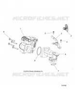 ENGINE, CORPS DE PAPILON AND FUEL RAIL