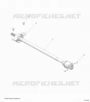 SYSTÃˆME DE TRANSMISSION, FRONT PROP SHAFT