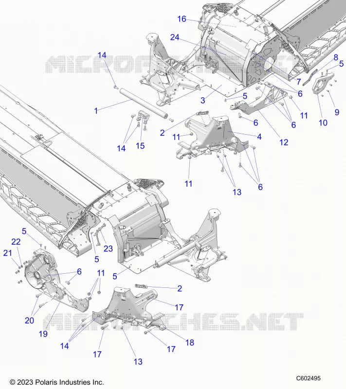 CHASSIS, BULKHEAD ASM.