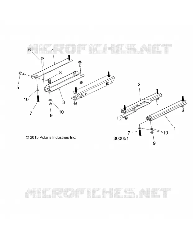 SIEGE MOUNTING AND SLIDERS