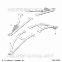 SUSPENSION AVANT A-ARMS