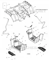 CARROSSERIE ARRIERE CAB AND FOOTWELL